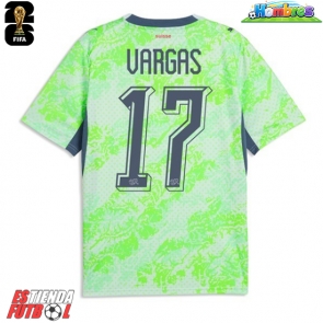 Suiza Ruben Vargas #17 Segunda Equipación Mundial 2026 Manga Corta